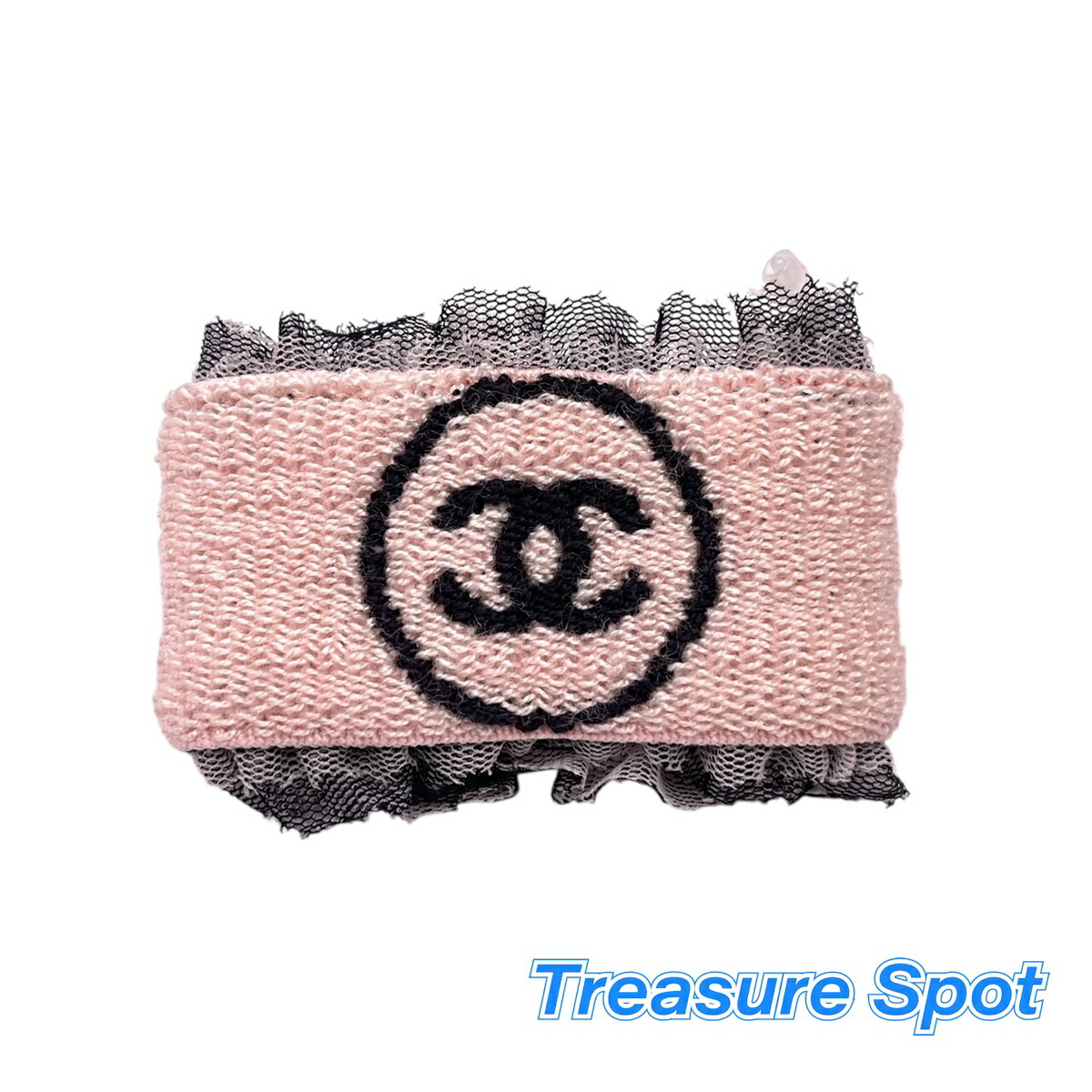 【H67】CHANEL シャネル リストバンド　ラビットファー 　ココマーク 楽天市場】CHANEL シャネル ラパン ココマーク アームウォーマー