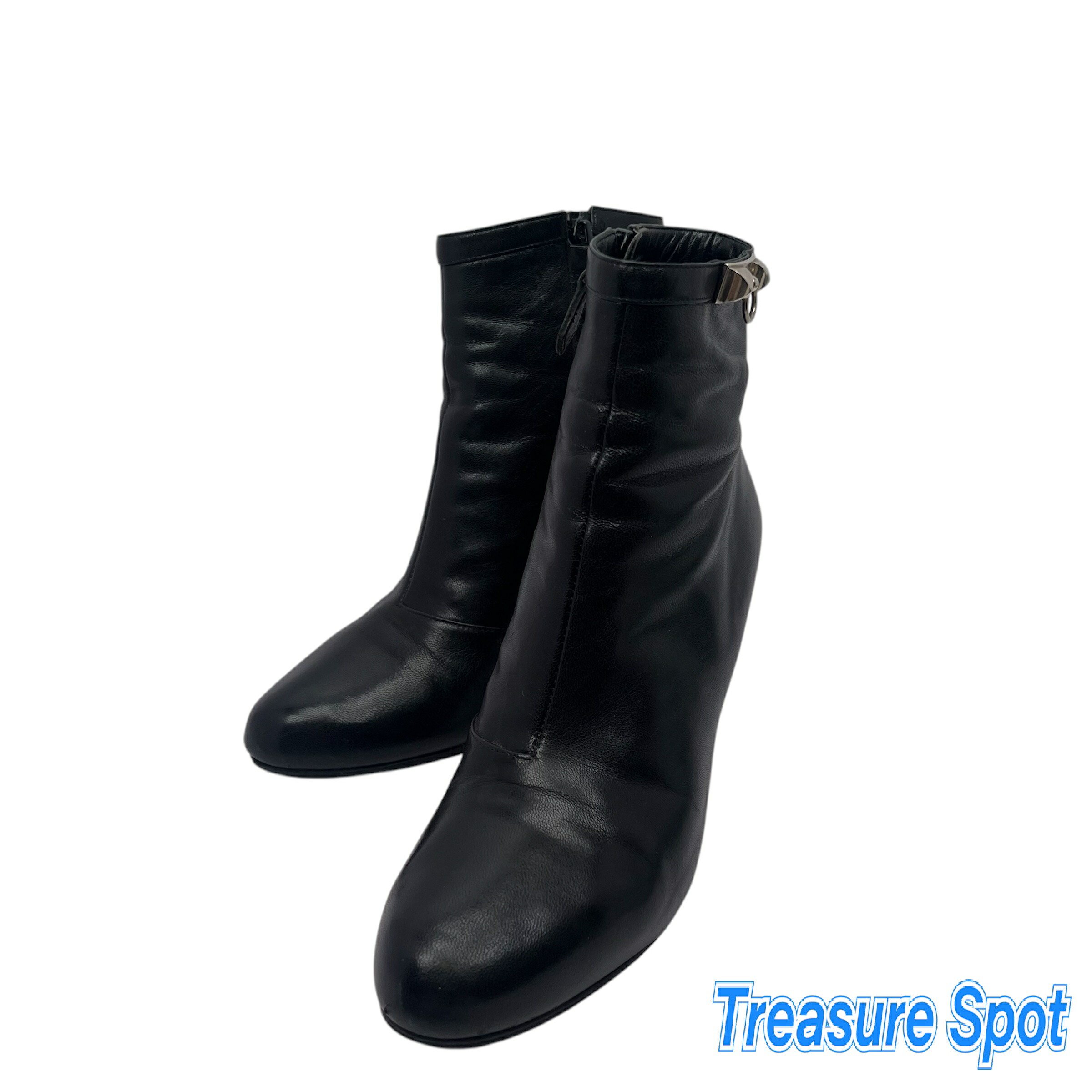 楽天市場】エルメス Hermes エクスリブリス ショートブーツ サイド