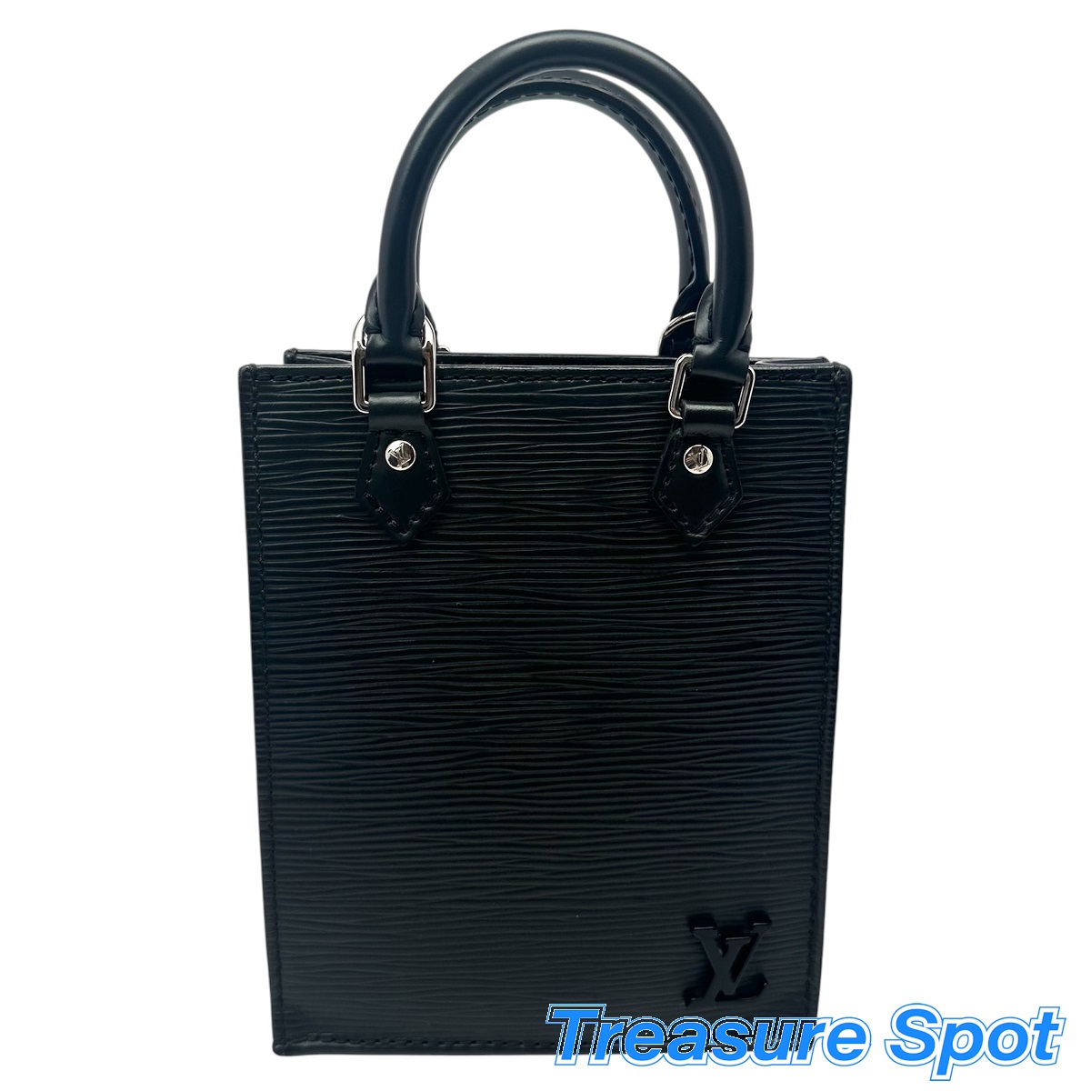 LV ルイヴィトン LOUIS VITTON プティットサックプラ エピ 黒いこと ストラップ M69441 子ウシ【中古】【トレジャースポット】