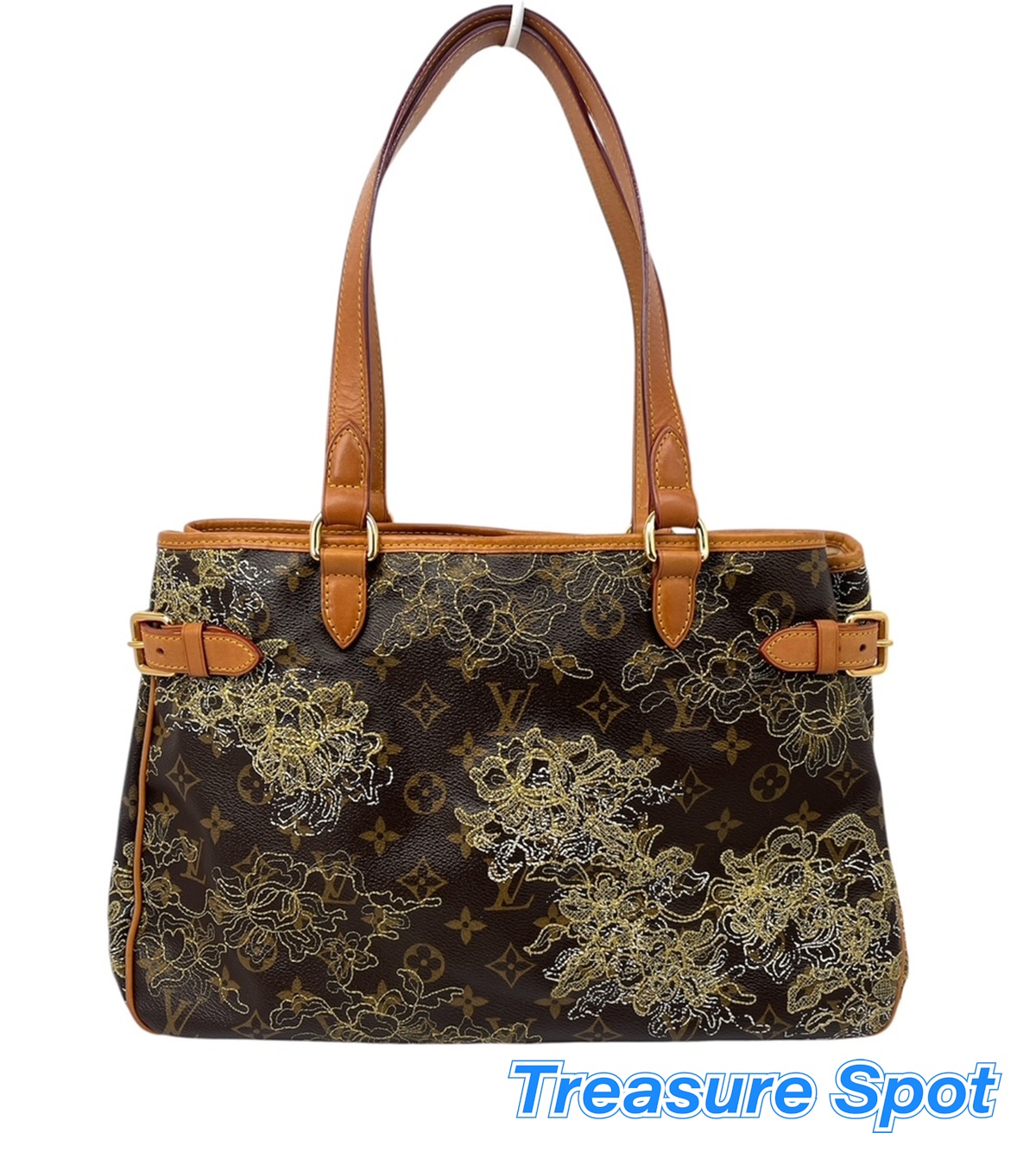 ルイヴィトン　LOUIS VUITTON 　バティニョール　レディースショルダーバッグ　刺繍バッグ　【中古・送料無料】トレジャースポット｜Treasure　Spot