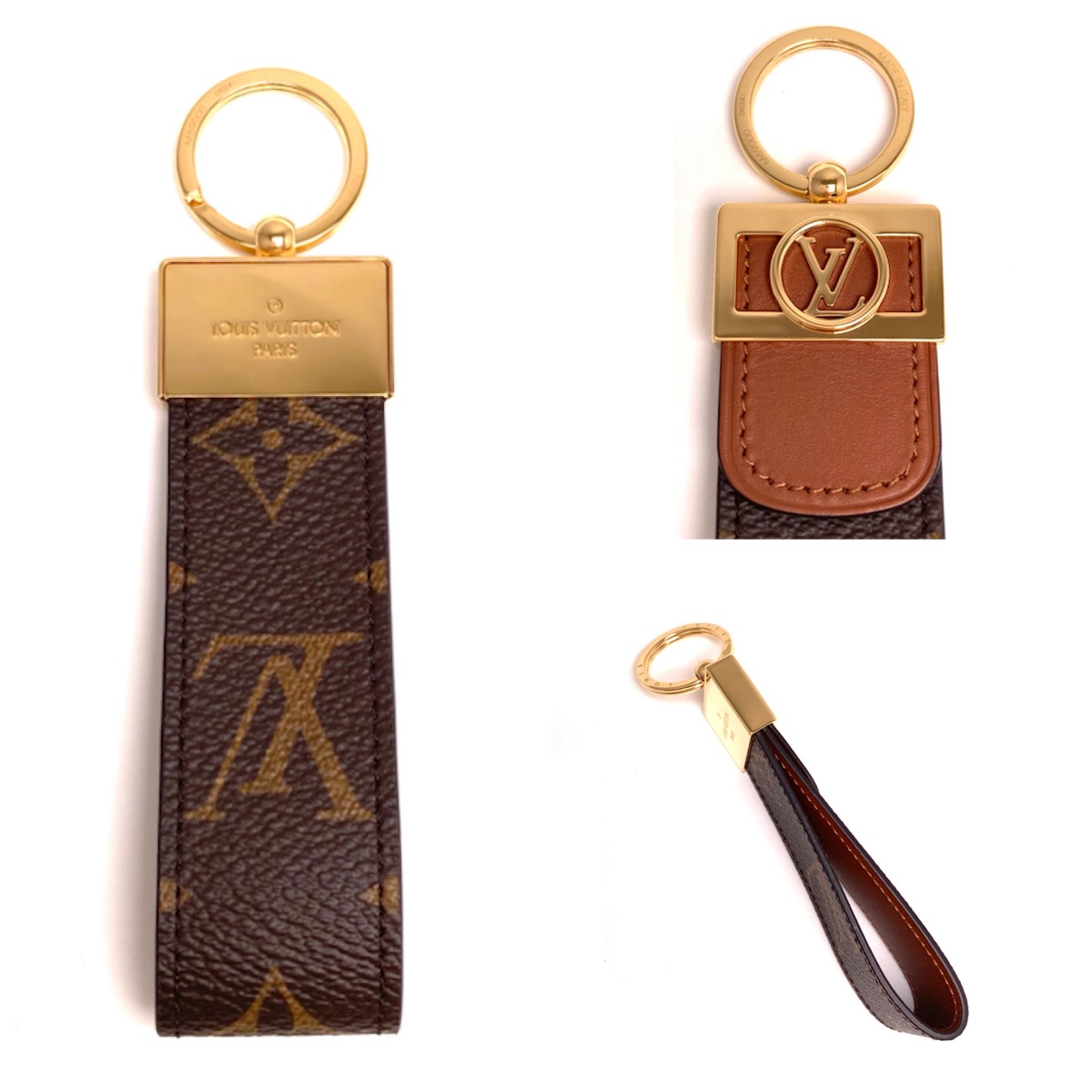 超目玉枠】 ルイヴィトン LOUIS VUITTON キーホルダー キーリング