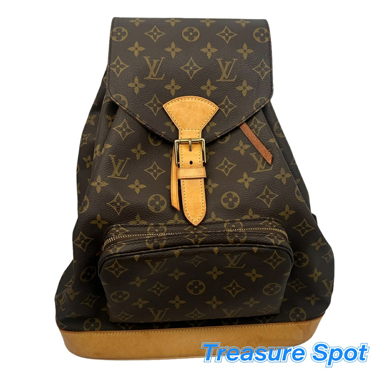 美品　モンスリGM バックパック リュック モノグラム ルイヴィトン LOUIS VUITTON ルイヴィトン バックパック リュックサック