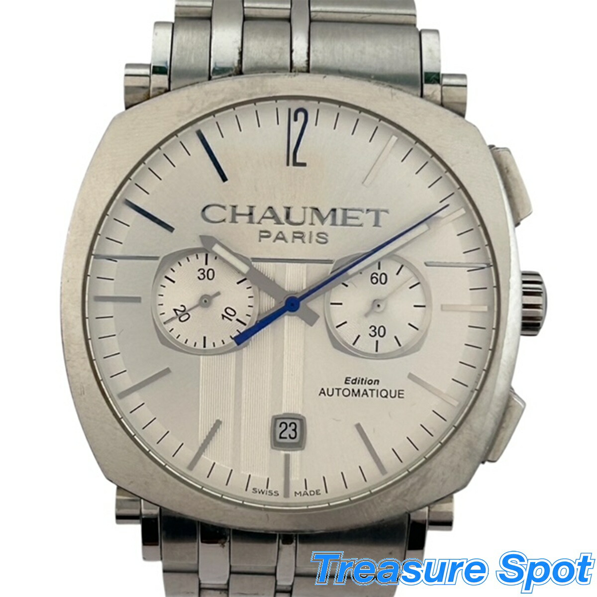 CHAUMET 純正品 ダンディティアラ ステンレスベルトカン 楽天市場】CHAUMET 時計 ショーメ ダンディ 1228-0785 メンズ