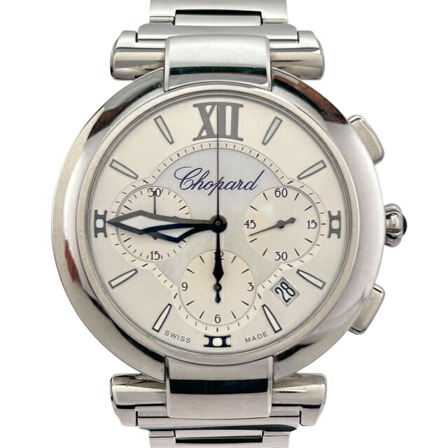 Chopard ショパール インペリアーレクロノグラフ ステンレス メンズ 腕時計 送料無料【中古】【トレジャースポット】|Treasure Spot
