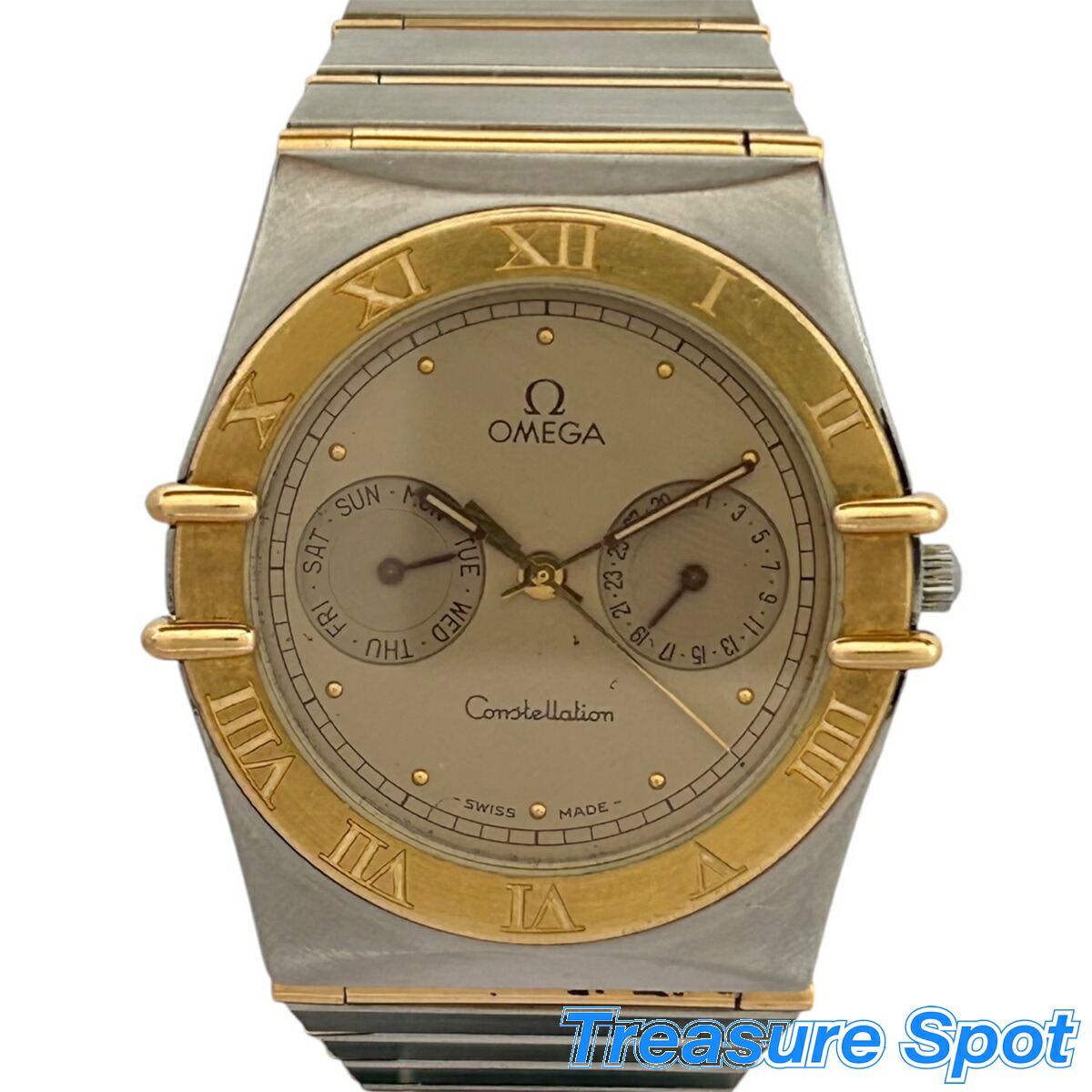 よ*く様 OMEGA オメガ コンステレーション クォーツ (ジャンク) OMEGA オメガ コンステレーション QZ クォーツ メンズ腕時計