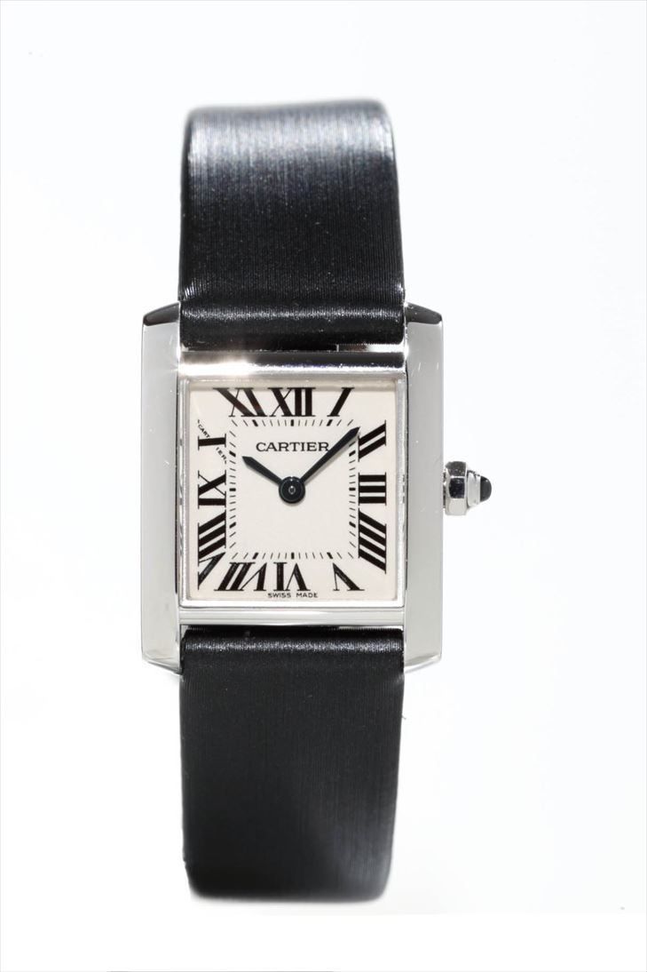 楽天市場 カルティエ Cartier タンクフランセーズ 2403 Wg 革ベルト レディース 送料無料 トレジャースポット 中古 Treasure Spot