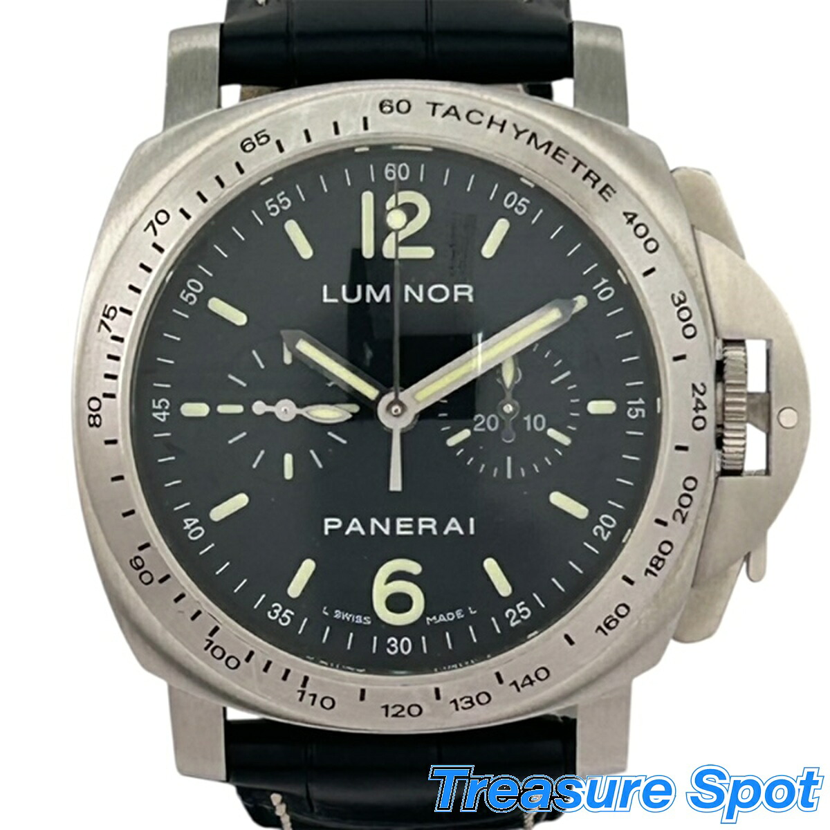 パネライ　PANERAI　ルミノールクロノ　レマニア　PAM00215　限定300本　SS　メンズ　腕時計　手巻き　専用箱　中古　【トレジャースポット】｜Treasure　Spot
