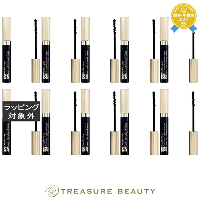 エスティローダー ダブル ウェア ゼロ スマッジ マスカラ #01 ブラック 6ml x 10 | マスカラ まとめ買い ツヤ 色持ちがよい お湯で落ちるマスカラ ダマにならない にじみにくい｜トレジャービューティー