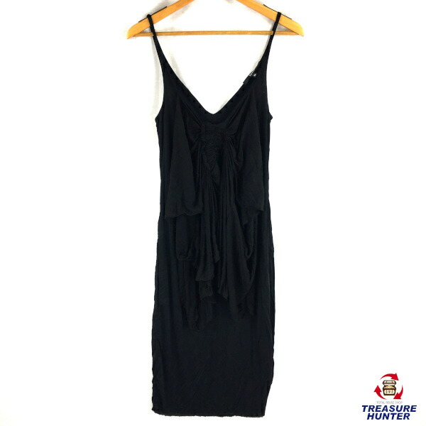 最高品質の 05 黒 レディース グッチ ワンピース プリーツ X9148 M ブラック 中古 Gucci th Hamrahtrader Com