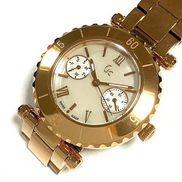 【中古】ジーシー レディース腕時計 X35011L1S ゲス GUESS ウォッチ GC Diver Chic Ladies Day Date Display Watch 【101032665005】 16,898円