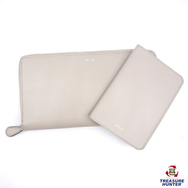 中古 Bally トラベルウォレット ベージュ 財布 レディース バリー パスポートケース付き 旅行 ウォレット 1217 Psicologosancora Es