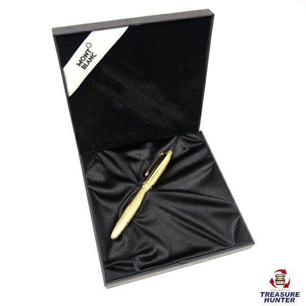 MONTBLANC 1463 マイスターシュテック ソリテール 18K バーメイル 万年筆 ゴールド F(細字) 金 モンブラン