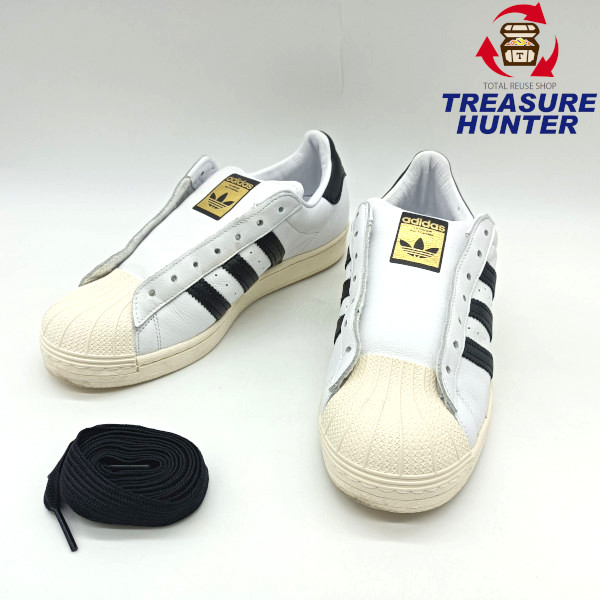 楽天市場 中古 Adidas アディダス スーパースター シューレースレス Fv3017 Superstar Laceless メンズ 靴 スニーカー 26 0ｃｍ Treasure Hunter楽天市場店