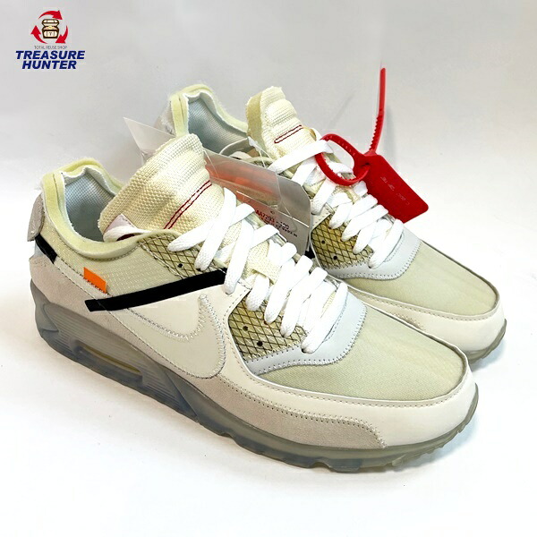 NIKE&times;Off-White THE10 Air Max(エアマックス)90 AA7293-100 27.5cm メンズ スニーカー ナイキ&times;オフホワイト 【101051751002】｜Treasure　Hunter店