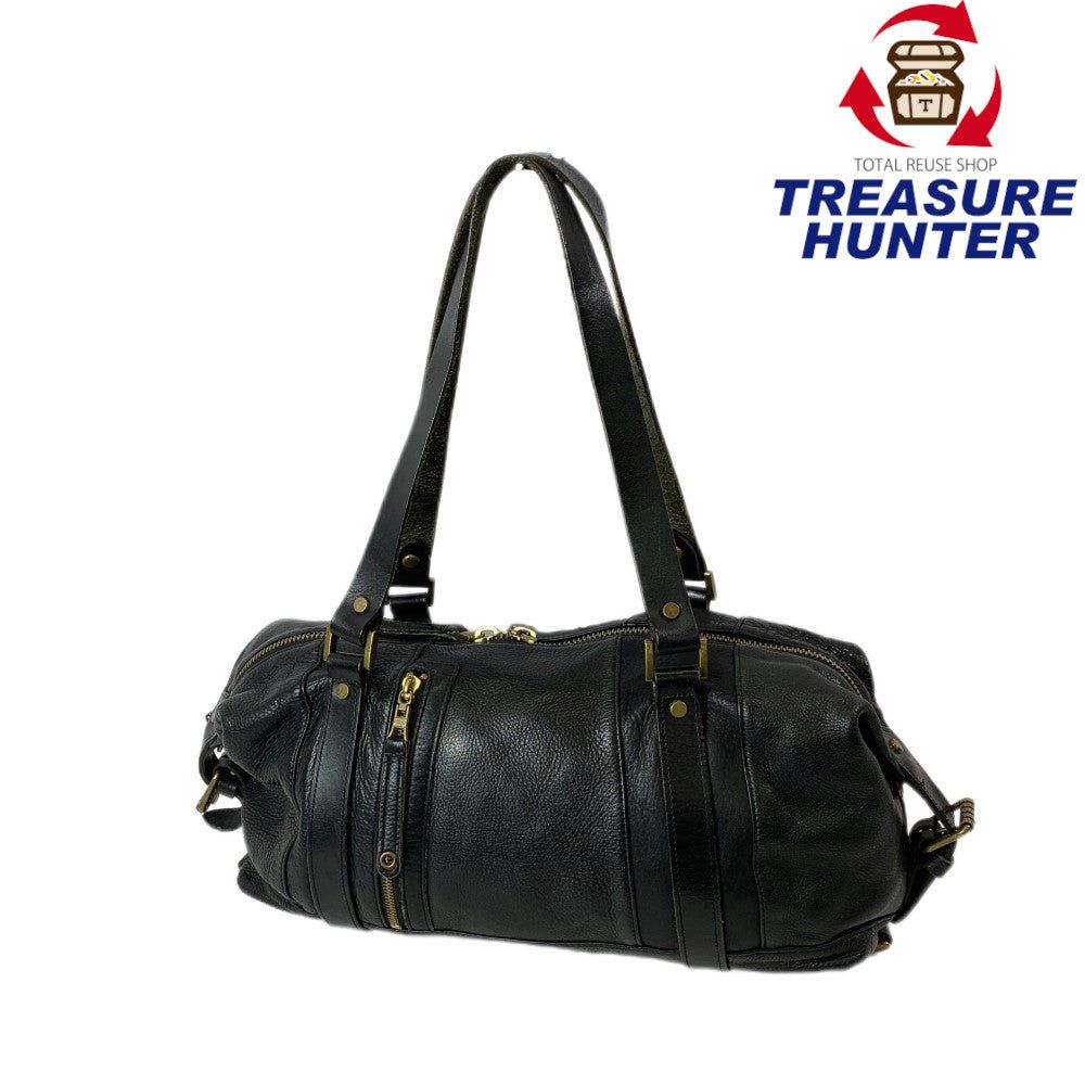 master-piece マスターピース ショルダーバッグ レザー ブラック メンズ バッグ 【101057066001】|Treasure Hunter店