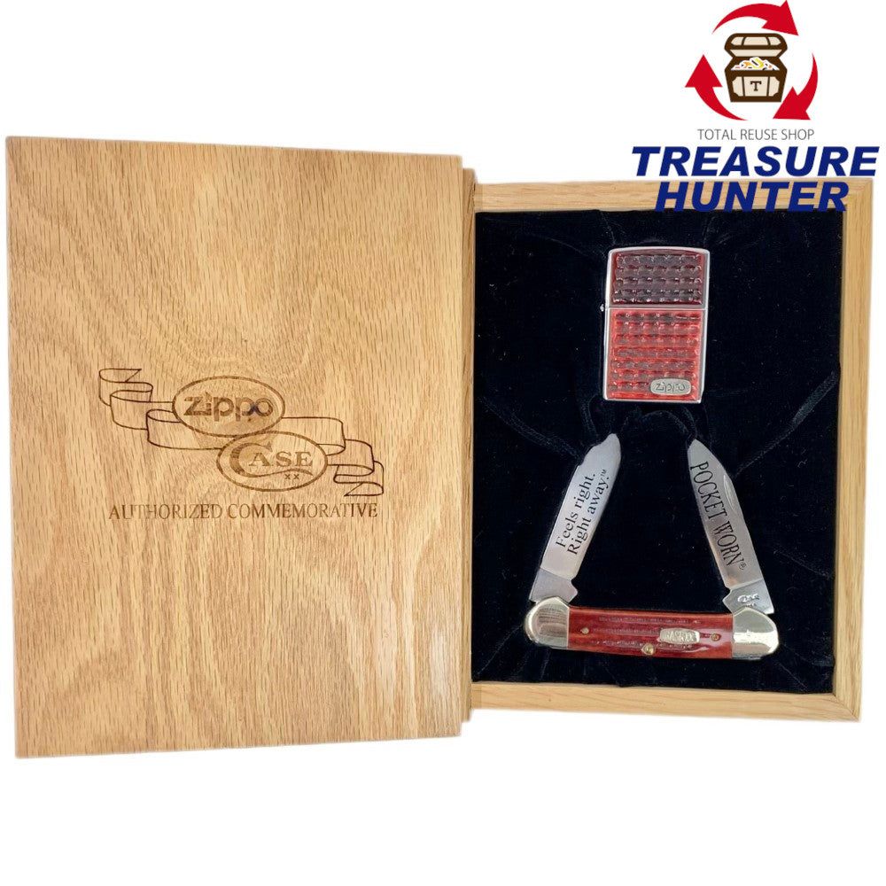 【楽天市場】Zippo POCKET WORN ライター&ナイフセット レッドボーン 限定1500 No.0649 1999年 アメリカ製
