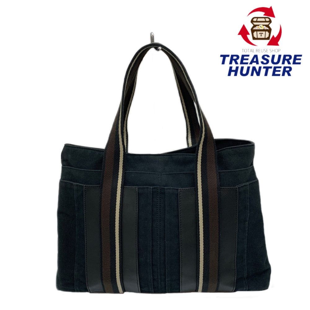 HERMESエルメス トロカホリゾンタルMM HERMES(エルメス)/トロカ・ホリゾンタルMM/キャンバス×ブルー