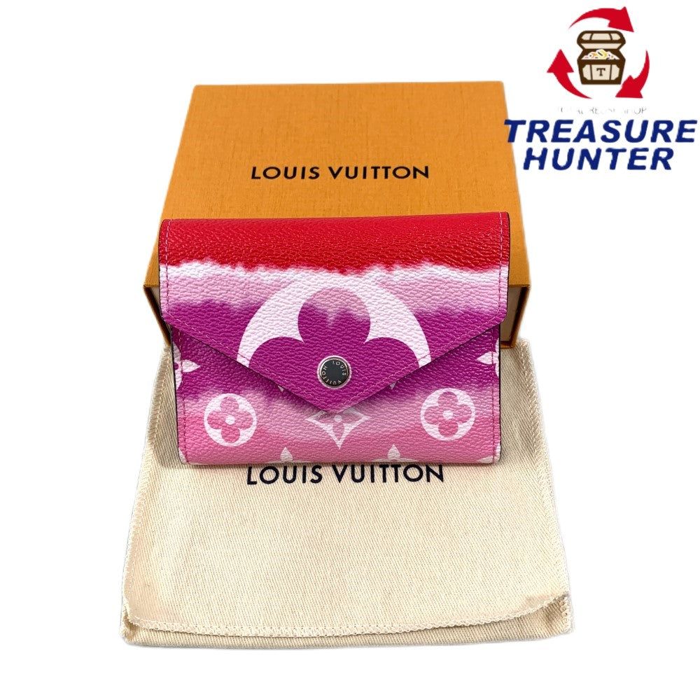 LOUIS VUITTON(ルイ・ヴィトン) エスカル・ポルトフォイユヴィクトリーヌ M68842 ルージュイニシャル「Y」入り　 レディース ウォレット 【102060437003】｜Treasure　Hunter店