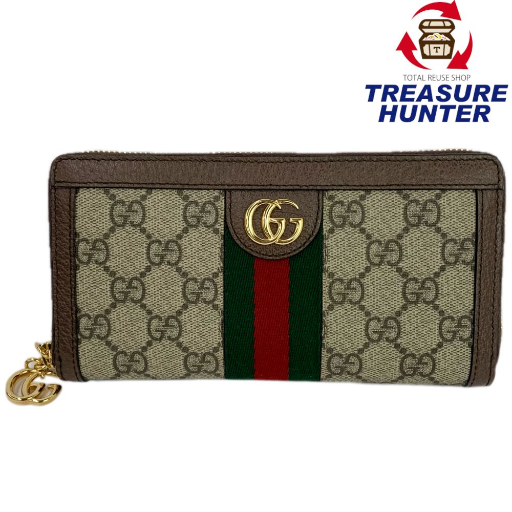 楽天市場】【財布】GUCCI グッチ GGスプリーム シェリーライン