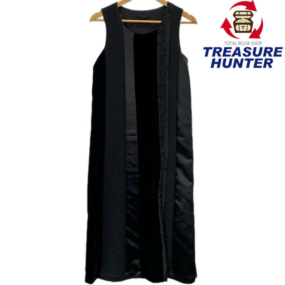 tricot COMME des GARCONS ワンピース サイズF ブラック TA-040190 コムデギャルソン 【100060115008】|Treasure Hunter店