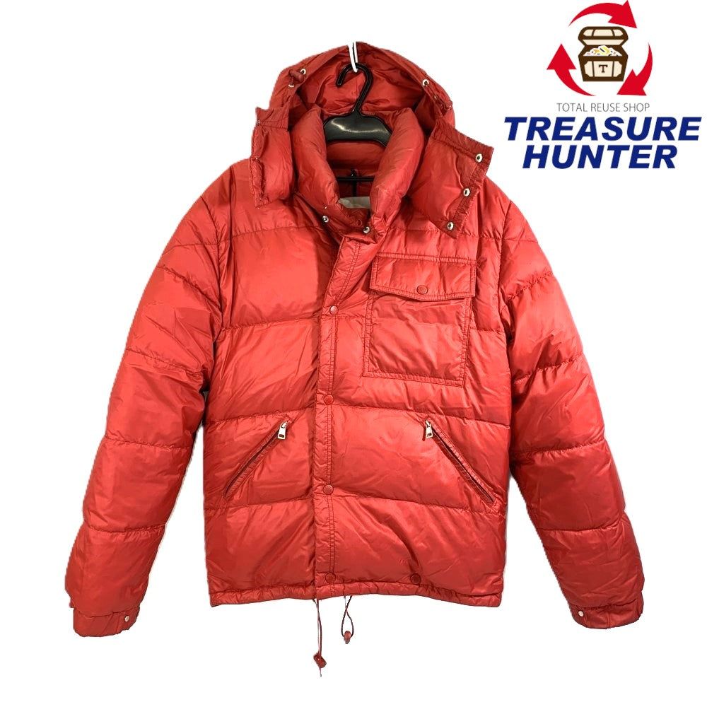 MONCLER(モンク軌跡) ハラ新聞のコラム 落ち込む上衣 赤いこと 大きさ2 L好いかげんに 41324-50-68959 ボンネット着脱可 メンズ アウター 【100059962005】