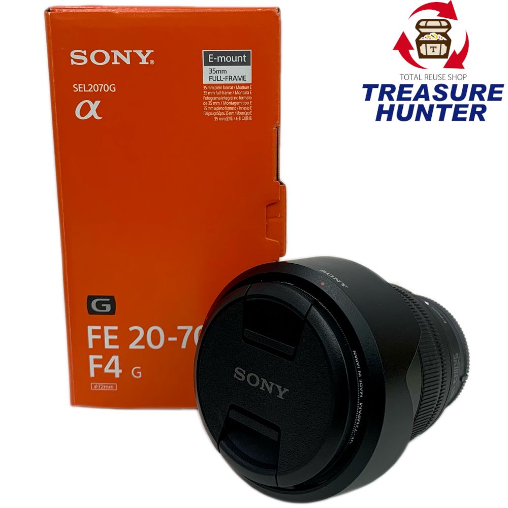 SONY G水晶体つづき物 αEマウント系 標準尺度望遠レンズ SEL2070G FE 20-70粍 F4 G 直線的原動機申し受ける ソニー 【105060716008】 カメラ用交換レンズ-カメラ・ビデオカメラ・光学機器