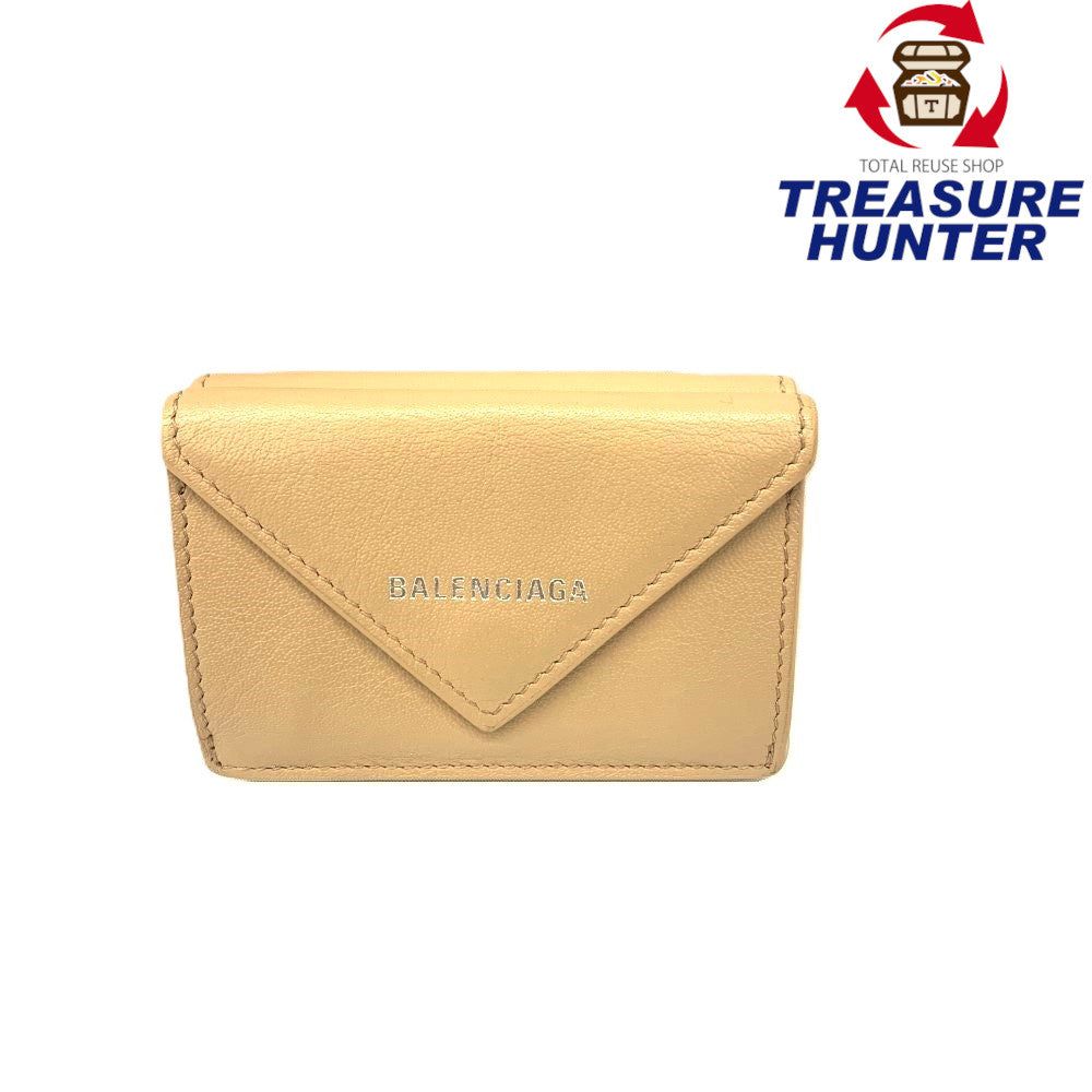 楽天市場】BALENCIAGA バレンシアガ 三つ折り財布 PAPIER ZA MINI