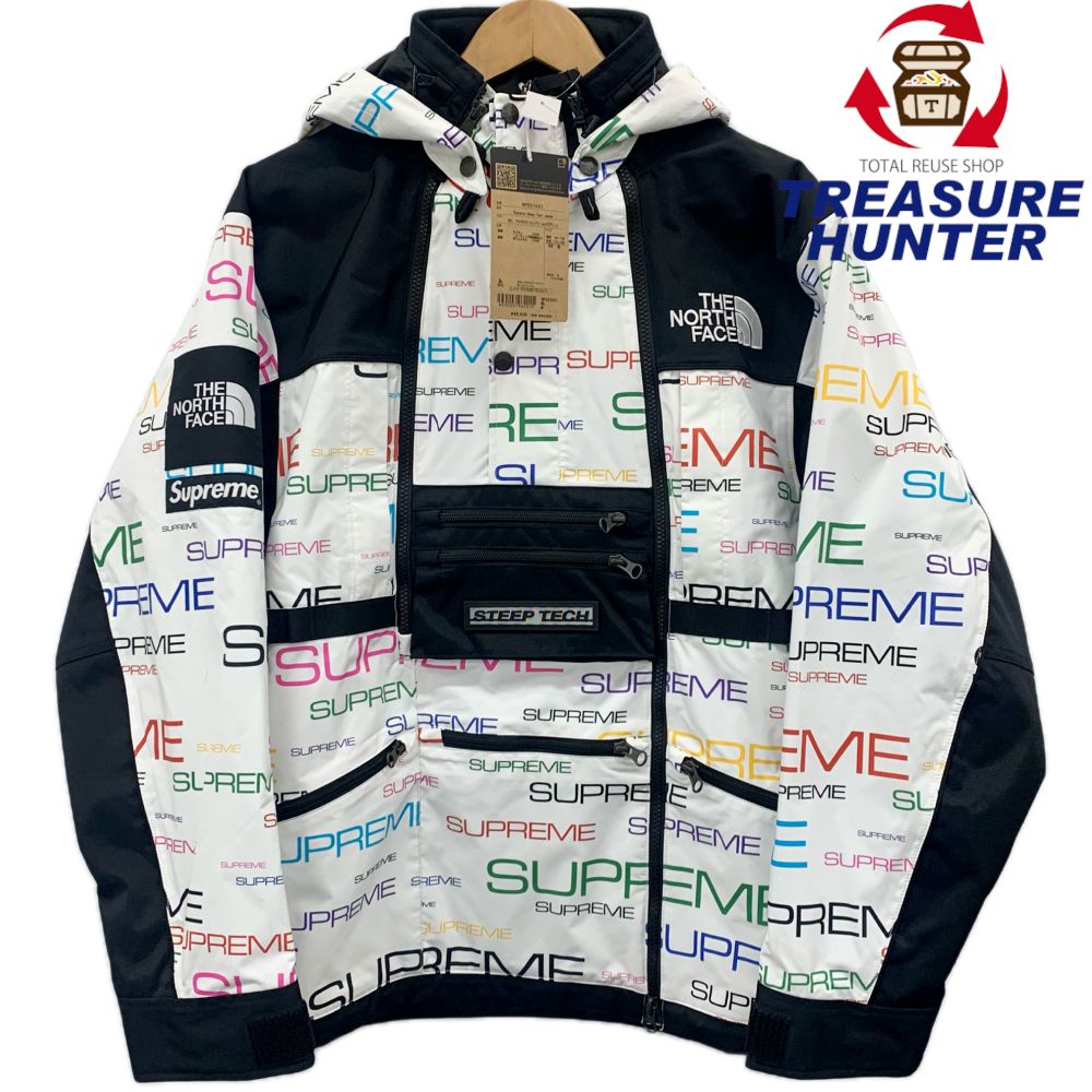 THE NORTH FACE&times;Supreme Steep Tech Jacket 総柄マウンテンパーカー サイズM マルチカラー ノースフェイス&times;シュプリーム 【100044741008】｜Treasure　Hunter店