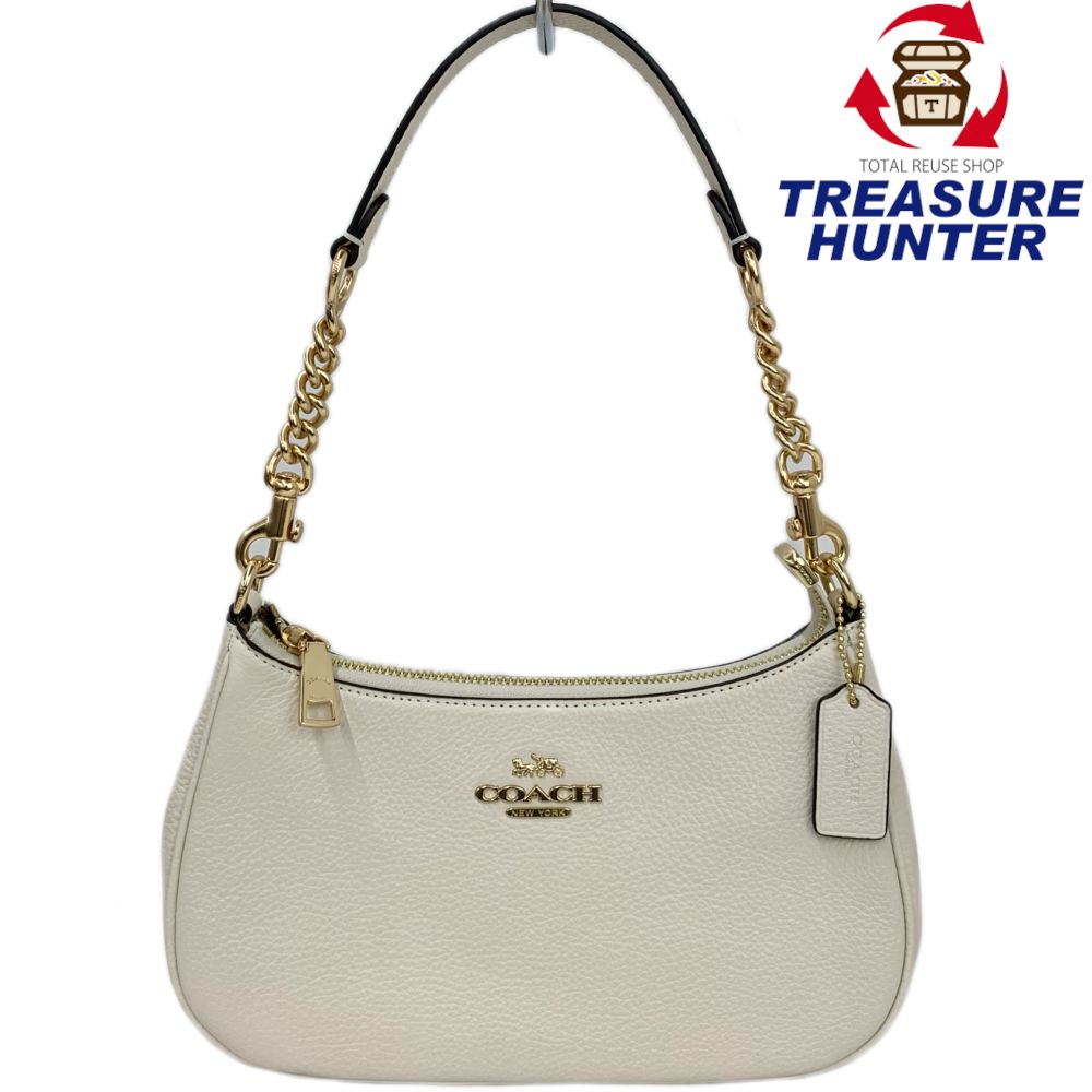 COACH ペブルドレザー テリ ショルダーバッグ CV934 車輪止め コーチ職 【102060813007】 バッグ-ショルダーバッグ・メッセンジャーバッグ-バッグ・小物・ブランド雑貨