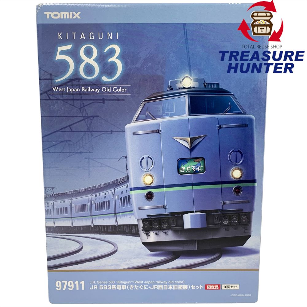TOMIX 97911 限定品 JR 583系 電車(きたぐに・JR西日本旧塗装)セット 10両セット トミックス 【109051106002】