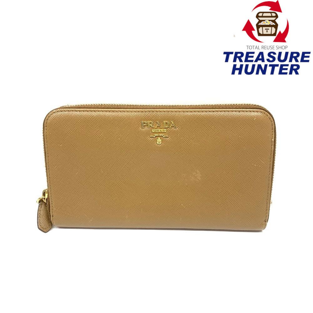 楽天市場】プラダ PRADA ラウンドファスナー 長財布 サファーノ
