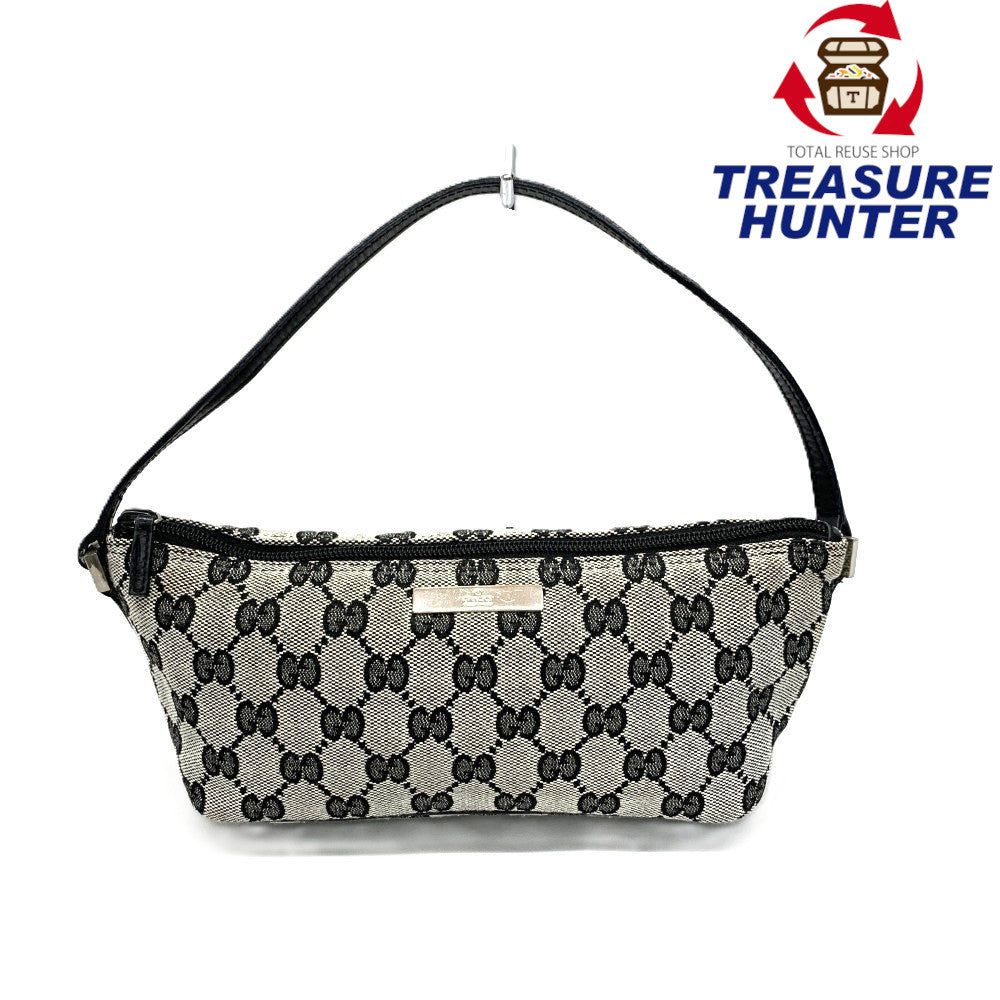 【極美品】グッチ ハンドバッグ ミニ GG キャンバス アクセサリーポーチ 極美品 GUCCI グッチ GGキャンバス アクセサリーポーチ ミニ