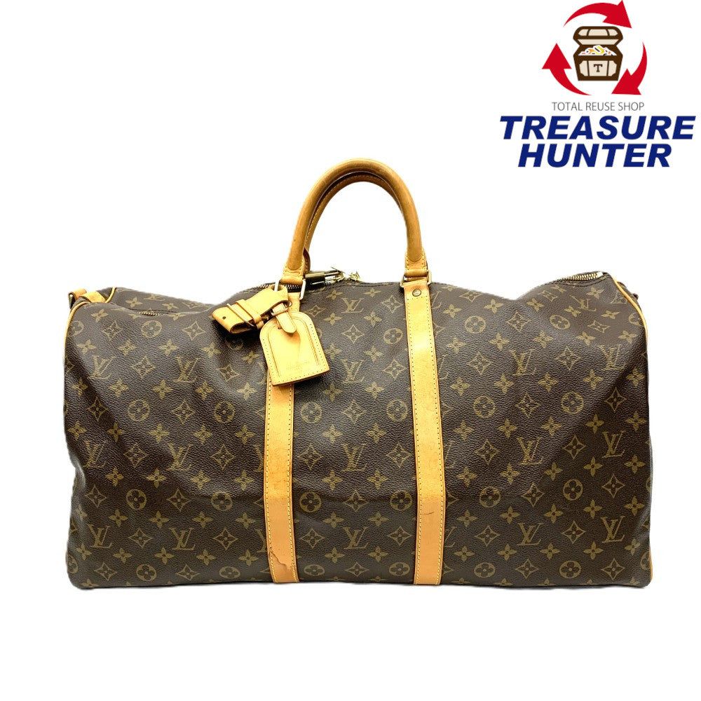 LOUIS VUITTON(ルイ・ヴィトン) モノグラム キーポル・バンドリエール55 M41414 レザーストラップ付 【102062289005】