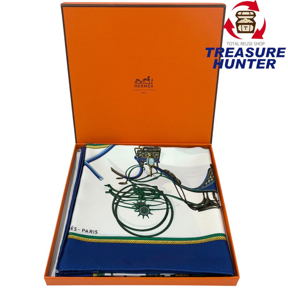 楽天市場】エルメス HERMES カレ90 Poesie Persane ペルシャの詩 大判