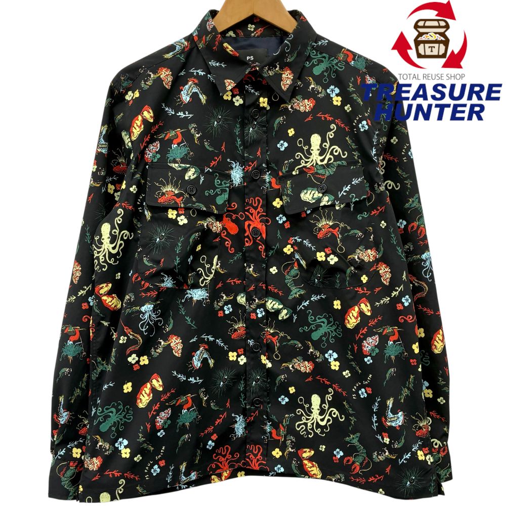 Paul Smith Rainbow Squid シャツブルゾン EC991X サイズL ポールスミス 【100061751006】｜Treasure　Hunter店