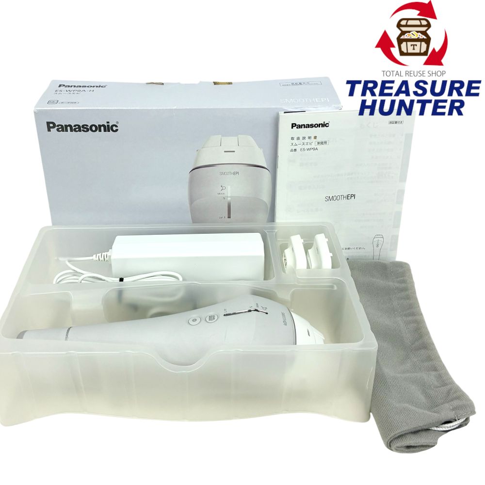 【中古品】PANASONIC ES-WP9A-H 楽天市場】【箱破損 または 箱汚れ品】Panasonic 光エステ 脱毛器 ES