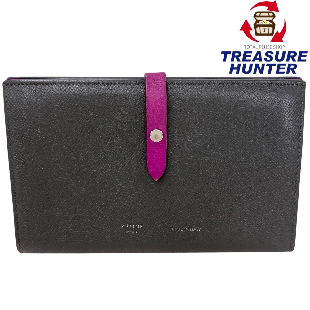 楽天市場】CELINE セリーヌ ミディアム ストラップウォレット ニノ