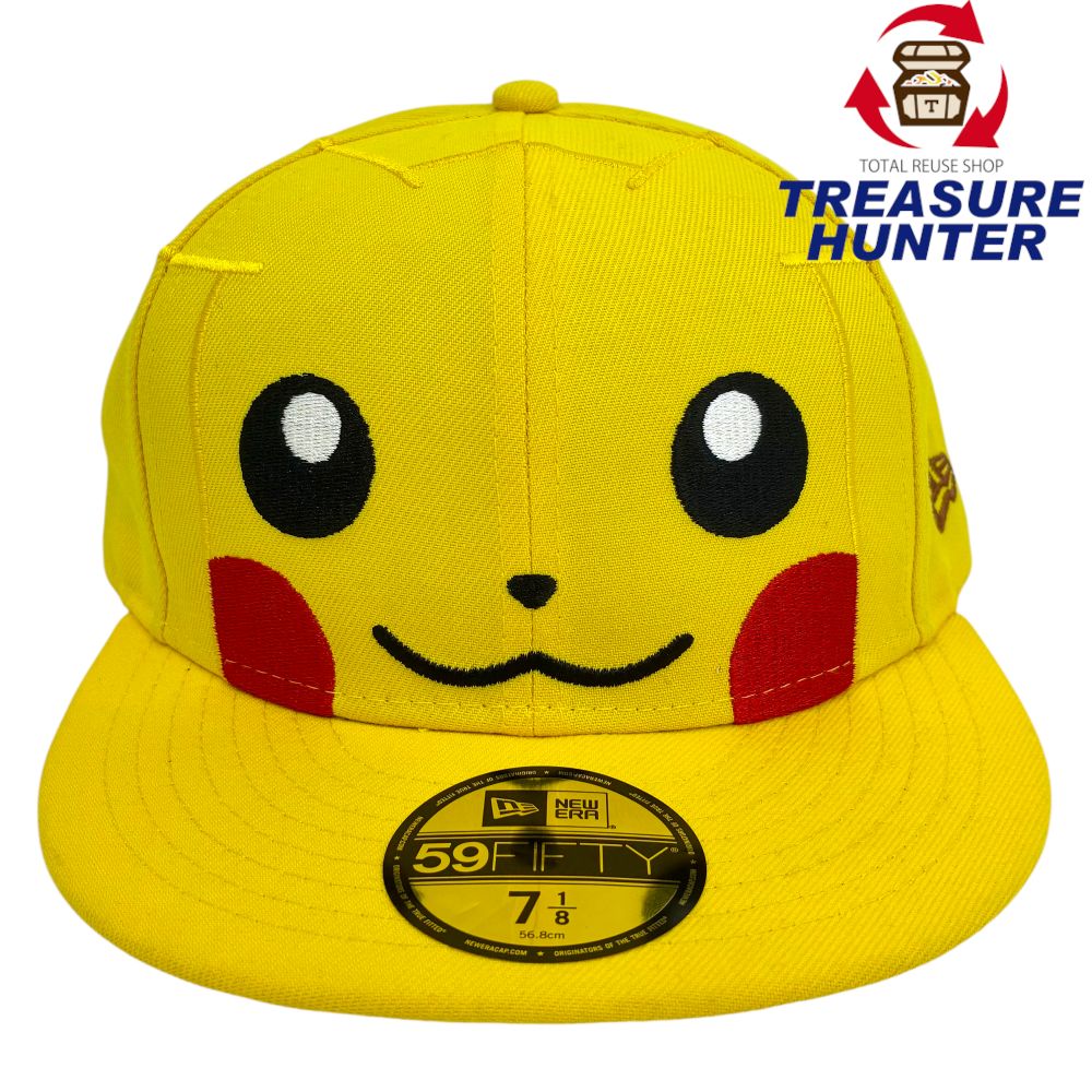 希少品 ニューエラ × ポケモン 限定コラボ ピカチュウ NEロゴ キャップ 楽天市場】ポケモン×ニューエラ 5950キャップ マルチロゴ