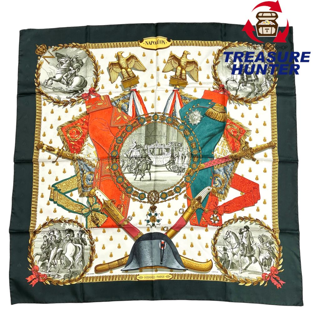 楽天市場】エルメス HERMES カレ90 Poesie Persane ペルシャの詩
