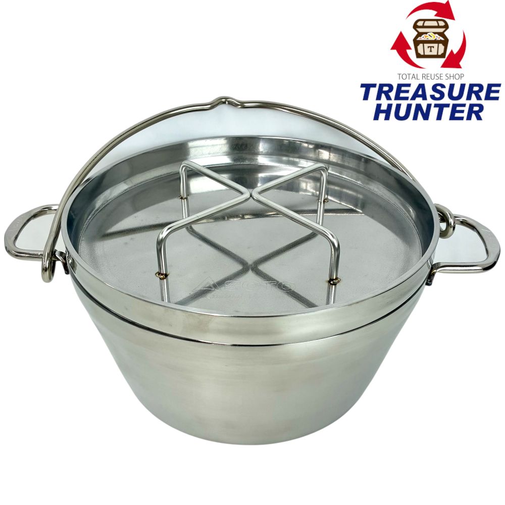 SOTO ステンレスダッチオーブン 10インチ 収納ケース・リッドリフターセット 【107111896002】｜Treasure　Hunter店