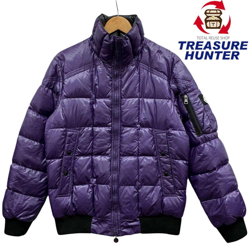 MONCLER AUBURN ダウンジャケット サイズ1 パープル モンクレール 【100061055007】｜Treasure　Hunter店