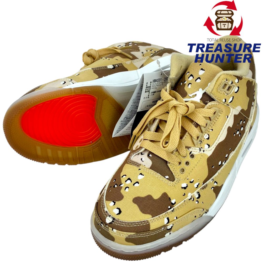 NIKE AIR JORDAN 3 RETRO TEX(エアジョーダン 1 レトロ TEX) HM4301-200 大きさ23.5糎 Desert Camo ナイキ 【101061889008】
