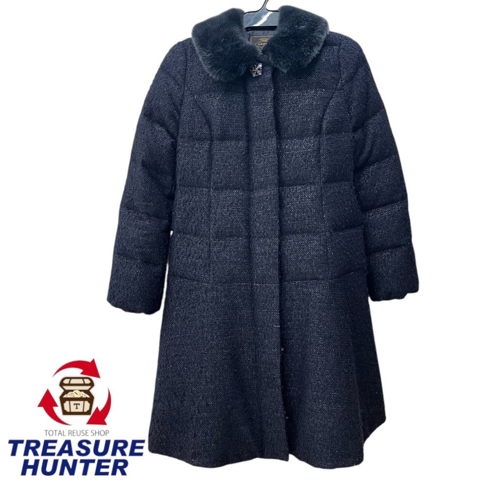 楽天市場】TOCCA トッカ ダウンコート サイズ2 ブラック ダウン90