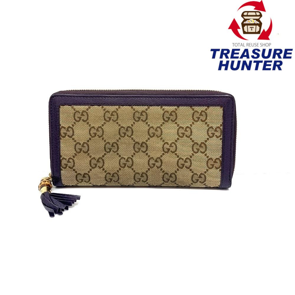 楽天市場】送料無料 GUCCI グッチ GGスプリーム ジップアラウンド長