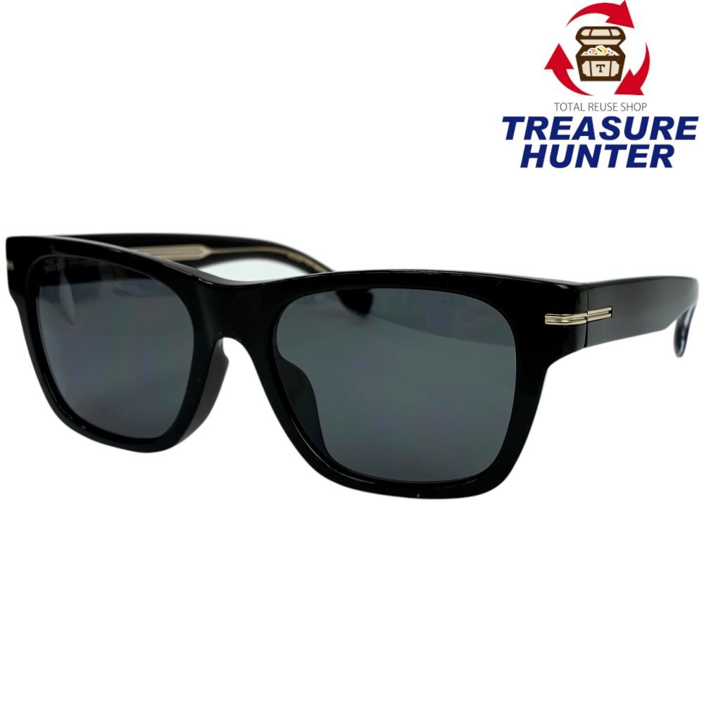 HUGO BOSS サングラス 1567/F/SK 807M9 55□18 145 ブラック&times;ゴールド ヒューゴボス 【101064953008】｜Treasure　Hunter店