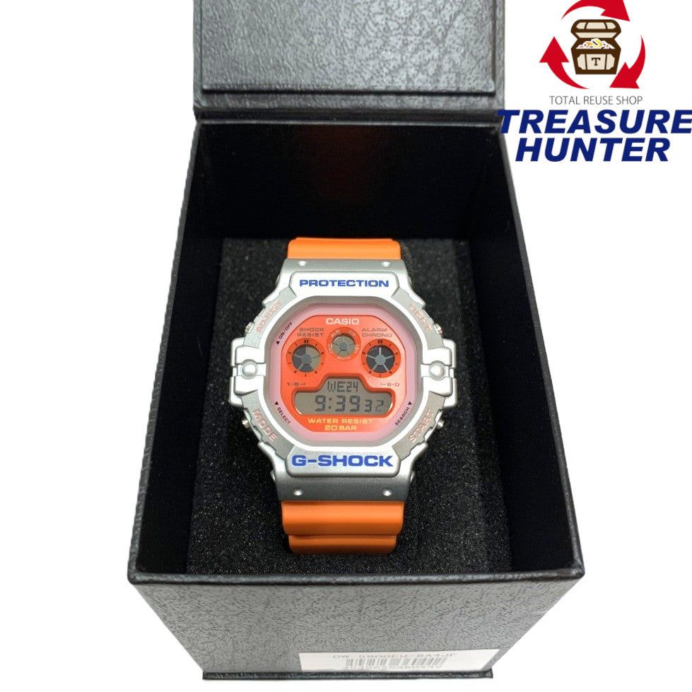 楽天市場】G-SHOCK DW-5900EU-8A4JF オレンジ＆シルバー CASIO カシオ