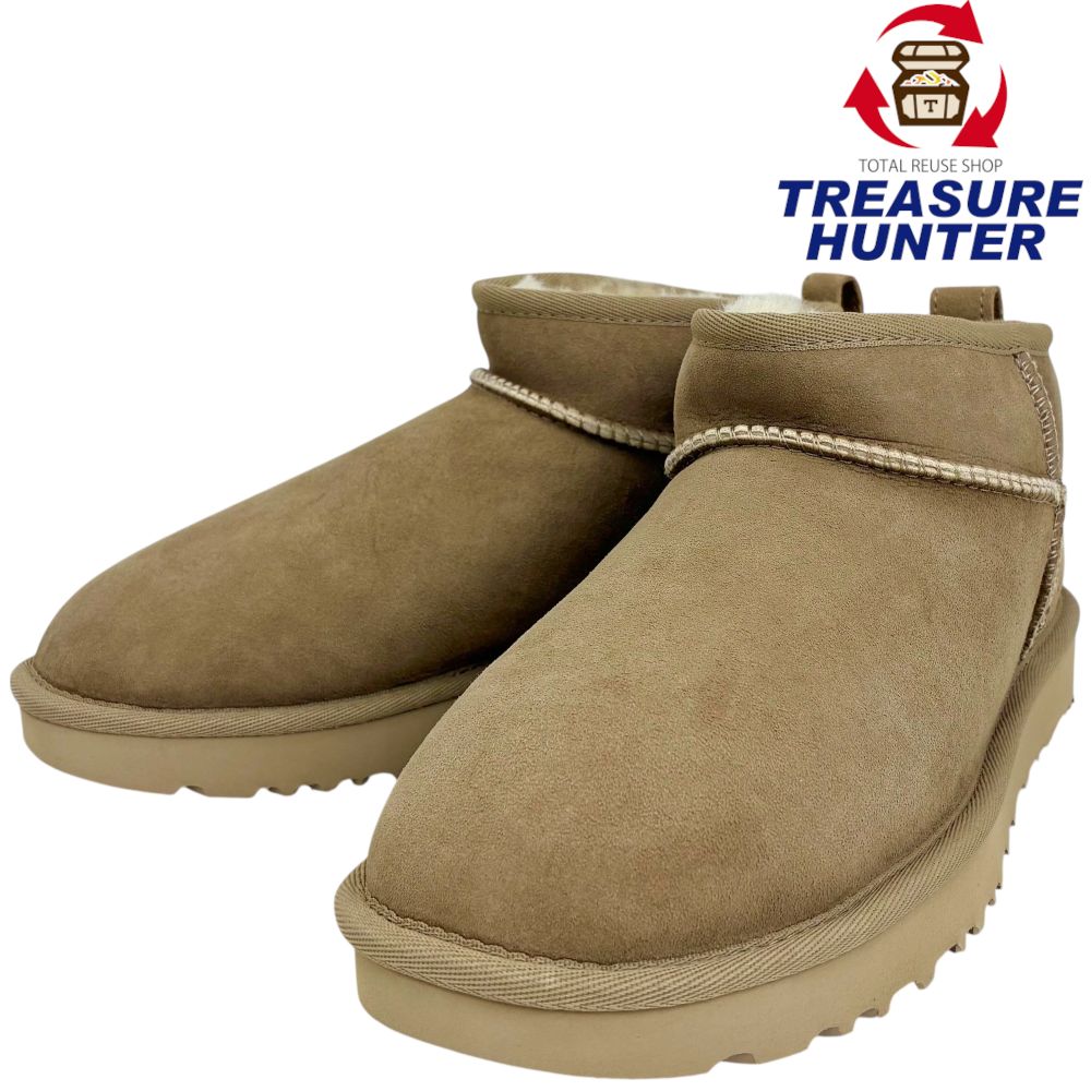 UGG Classic Ultra Mini 1116109 大きさUS7(約24珊好いかげんに) ベージュ アグ 【101063839006】