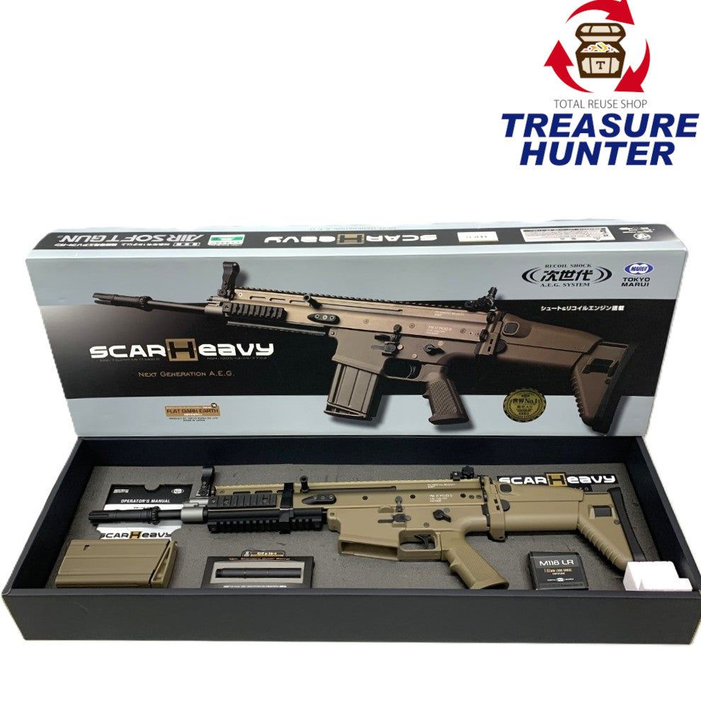 楽天市場】東京マルイ 次世代電動ガン SCAR-H Mk17 Mod.0 FDE : スカイ