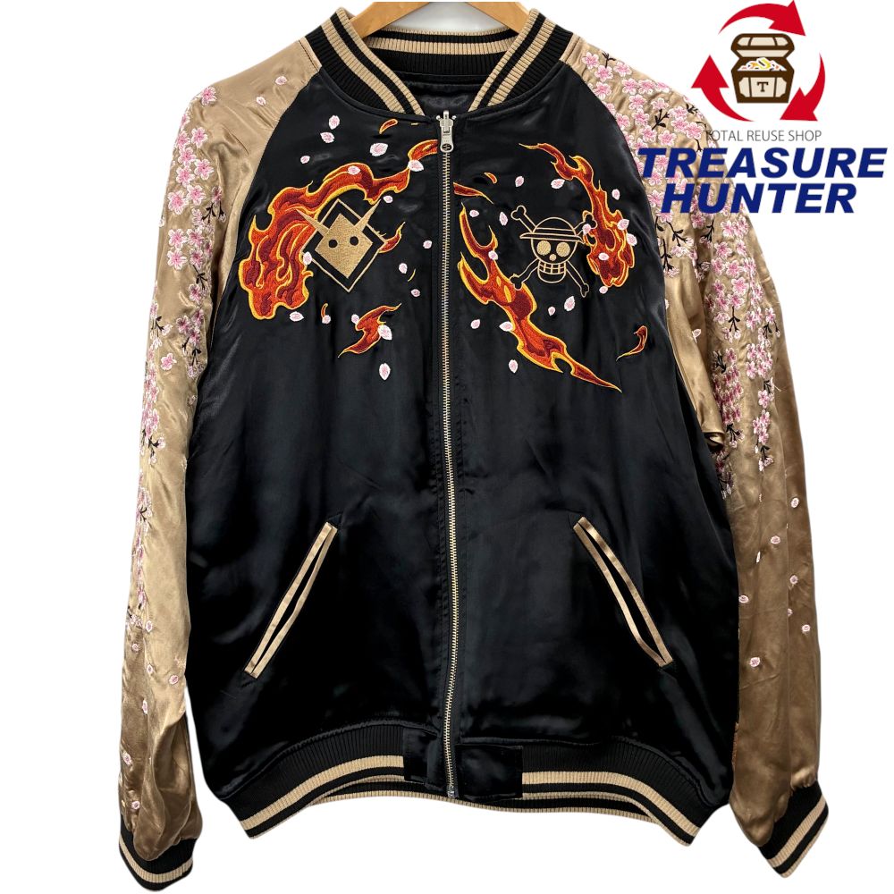 楽天市場】スカジャン×MA-1 ルパン三世 メンズ リバーシブル lpn-2116