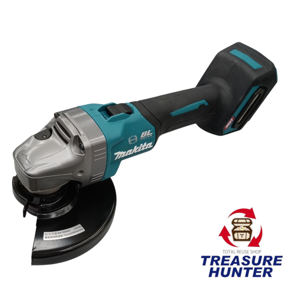 未当て嵌める makita 150粍申し受ける式ディスクグラインダ GA033GRMX 21年 容れもの 40Vmaxバッテリ×2 申し受ける器 容れもの 切りはなす剃刀砥 【103060268002】